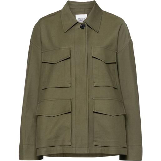 STUDIO TOMBOY giacca con tasche - verde