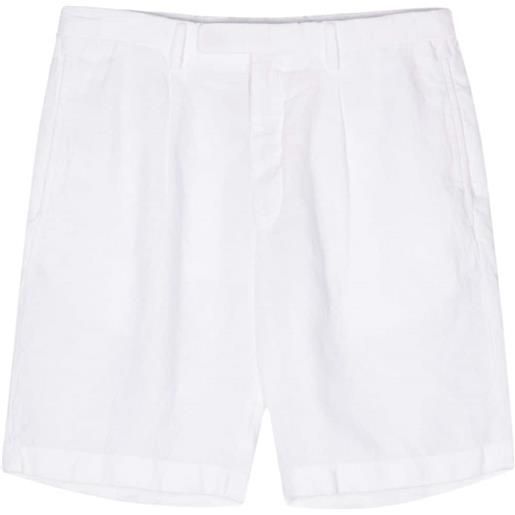 Boglioli shorts con pieghe - bianco