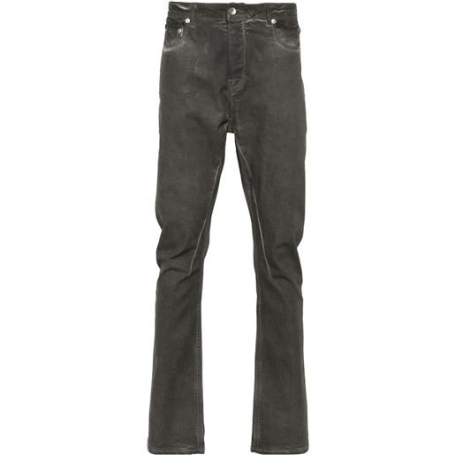 Rick Owens DRKSHDW jeans slim detroit - grigio