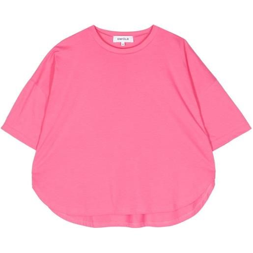 Enföld t-shirt loose box - rosa