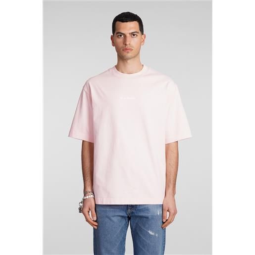 Acne Studios t-shirt in cotone rosa