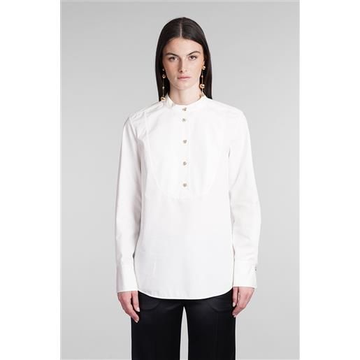 ChloÃ© blusa in cotone bianco