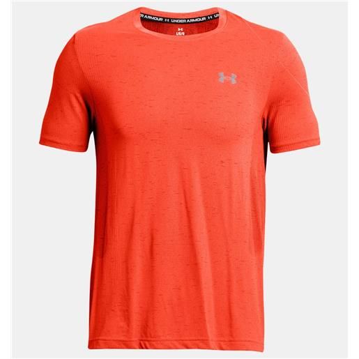 UNDER ARMOUR t-shirt under armour t-shirt vanish seamless arancione