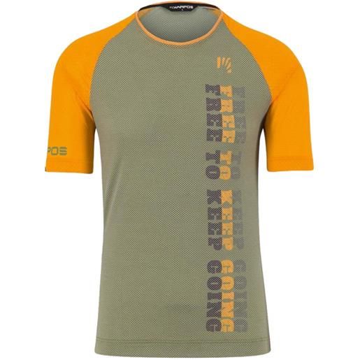 KARPOS t-shirt karpos t-shirt moved evo verde/giallo