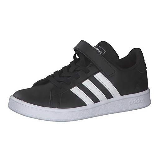 Adidas grand court c, sneakers, bianco (cloud white/copper met. /light granite), 31 eu