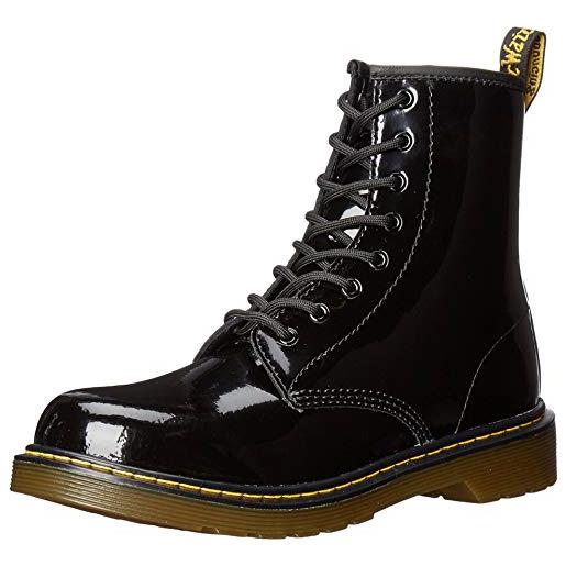 Dr. Martens dr martens youth lace boot, anfibi, nero (black 001), 37 eu