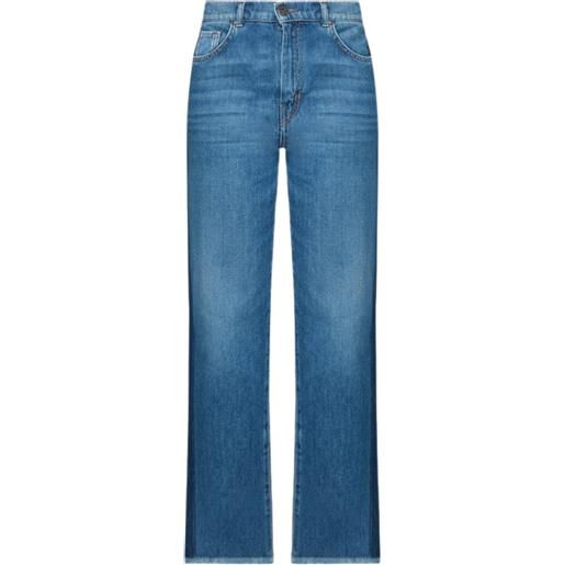 Weekend Max Mara jeans katai blu effetto consumato