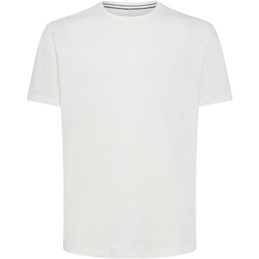 SUN68 t-shirt cold dyed bianco panna