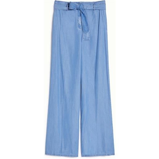 PENNYBLACK pantalone donna azzurro