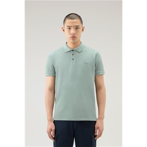 Woolrich polo uomo sage