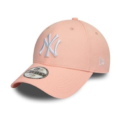 New Era new york yankees mlb league essential rosa 9forty berretto regolabile per bambini