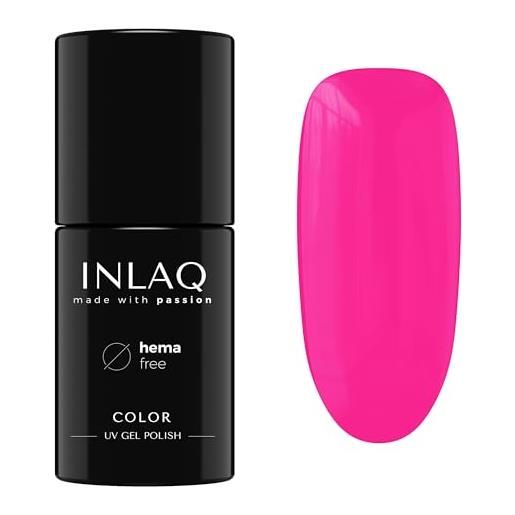 INLAQ® hema free uv nail polish candy pink 6 ml - smalto gel privo di hema - smalto gel uv uv in diversi colori gel uv led
