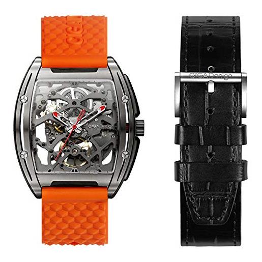 CIGA Design orologio watch titanio automatico uomo orologio da polso movimento analogico impermeabile orologio con cinturini in pelle silicone orologi moda sportivo