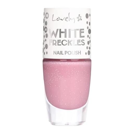 Lovely Makeup lovely. Smalto per unghie polish white freckles n3