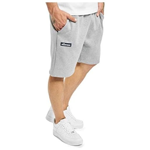 Ellesse noli - pantaloncini da uomo, uomo, pantaloni corti, shs01894, grigio (ath grey), m