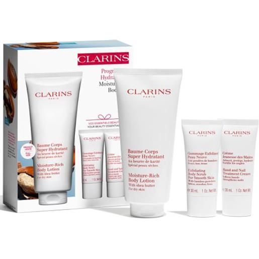 Clarins moisturizing body set cofanetto regalo