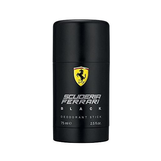 Ferrari scuderia black deodorante stick, 75 ml - 1 unità