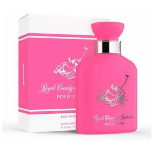 Royal County of Berkshire polo club rosa for women edt 50 ml