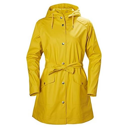 Helly Hansen donna cappotto impermeabile kirkwall ii, xs, giallo essenziale