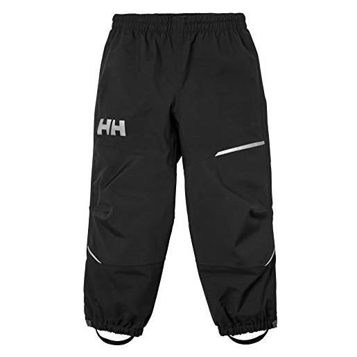 Helly Hansen k sogn pant, bambini unisex, ebano, 5