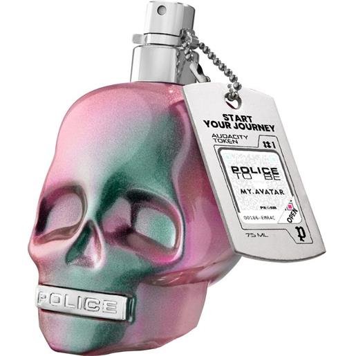 Police my avatar eau de parfum for woman spray 75 ml