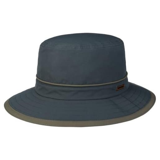 Stetson kettering cappello outdoor donna/uomo - a tesa larga da pescatore resistente alle intemperie con pistagna estate/inverno - m (56-57 cm) beige