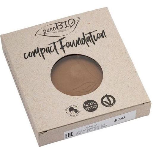 Purobio compact foundation fondotinta compatto refill n. 6