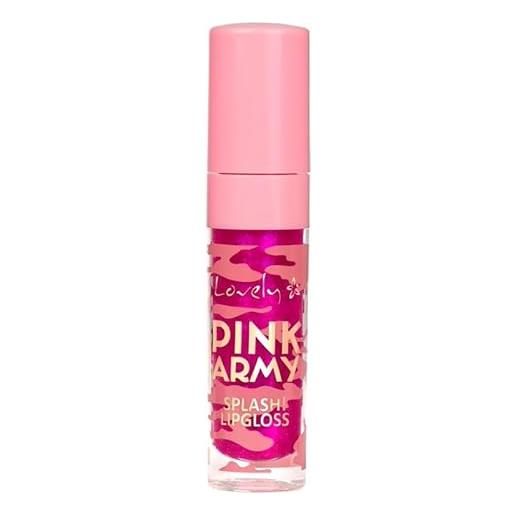 Lovely Makeup lovely. Pink army lip gloss splash n1 lip gloss