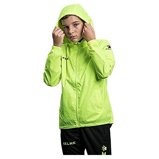 KELME kid windproof - giacca impermeabile per bambini, bambino, k15s606-1, verde, 150