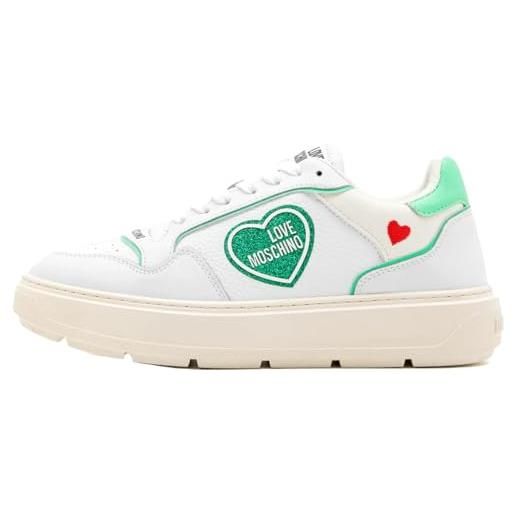 Love Moschino sneakers donna, multicolore, 37 eu