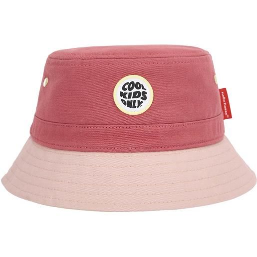 Hello Hossy - bob in cotone organico - mini jelly bucket hat - taglia 2-5 a, 6 a + - rosa