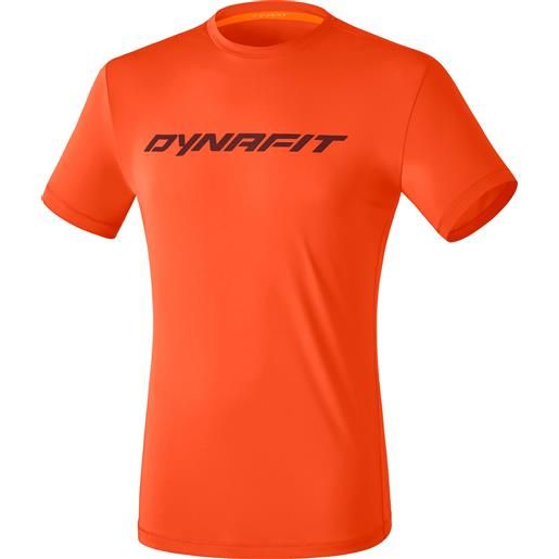 Dynafit - t-shirt traspirante - traverse 2 m ss tee dawn per uomo in pelle - taglia s, m, l, xl - arancione