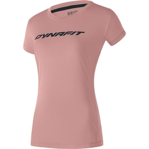 Dynafit - t-shirt traspirante - traverse 2 w ss tee mokarosa per donne in pelle - taglia xs, s, m, l - rosa