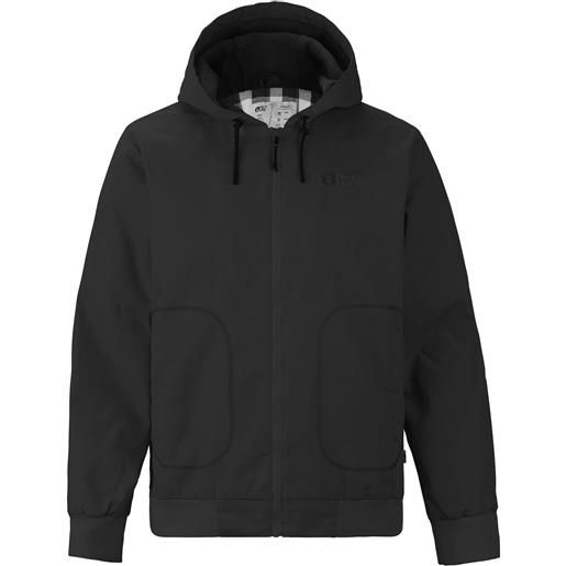 Picture Organic Clothing - giacca con cappuccio - lidery jkt black per uomo in nylon - taglia xs, xxl - nero