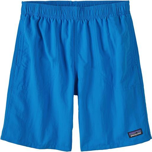 Patagonia - shorts versatili - k's baggies shorts 7 in. Vessel blue in pelle - taglia xs, s, m, l