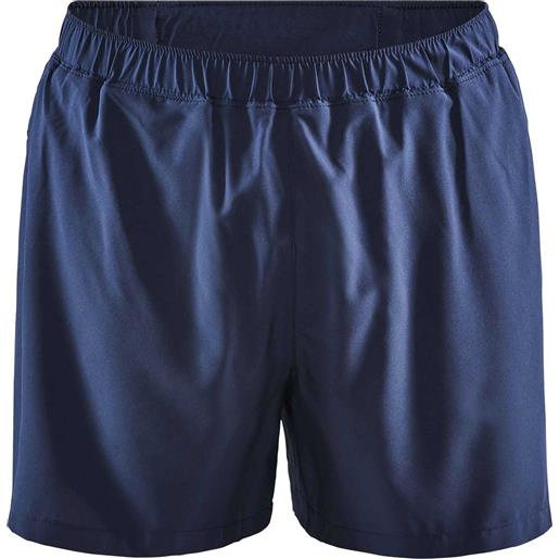 Craft - shorts da running - adv essence 5" stretch m short blaze per uomo - taglia s, m, l, xl - blu navy