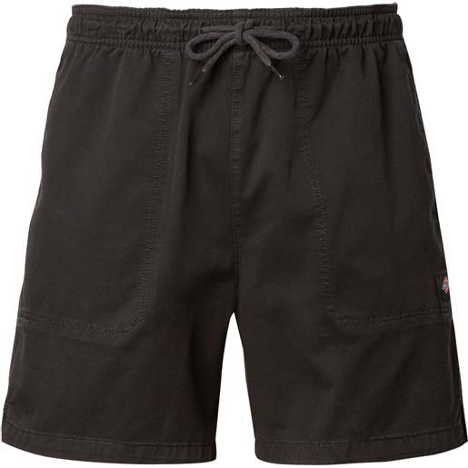 Dickies - shorts in cotone - pelican rapids black per uomo in cotone - taglia s, m, l, xl - nero
