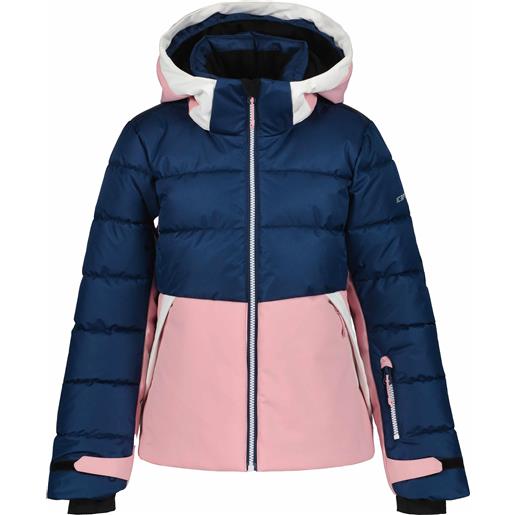 Icepeak - giacca da sci in piumino sintetico - laval jr blu scuro - taglia bambino 128 cm, 140 cm, 176 cm - blu navy