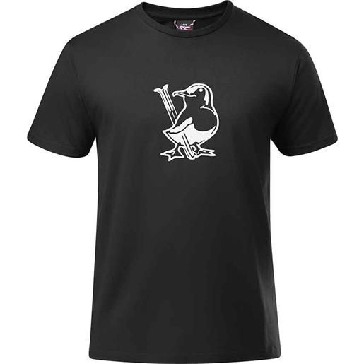 Eider - t-shirt in cotone organico - vintage duck cotton tee black per uomo in cotone - taglia xs, s, m, l, xl, xxl - nero