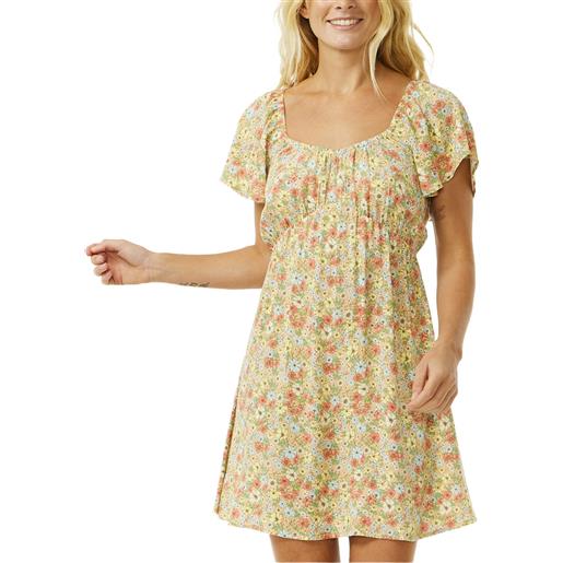 Rip Curl - abito - sea of dreams mini dress multico per donne - taglia xs, s, m, l - beige