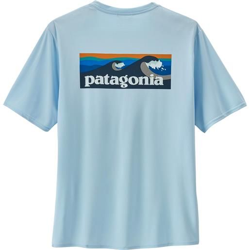 Patagonia - t-shirt traspirante - m's cap cool daily graphic shirt chilled blue per uomo - taglia s, m, l, xl, xxl