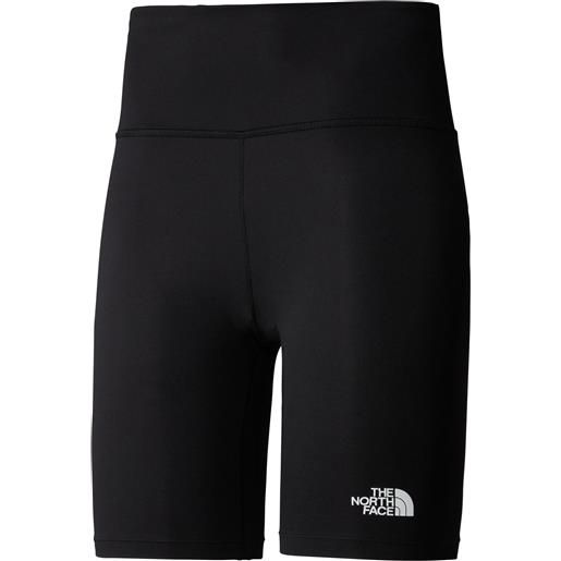 The North Face - shorts da allenamento - w flex short tight tnf black per donne - taglia xs, s, m, l - nero