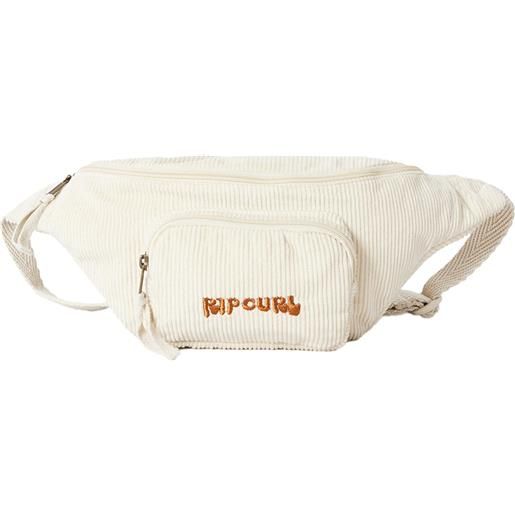 Rip Curl - nomad cord waist bag off white - bianco