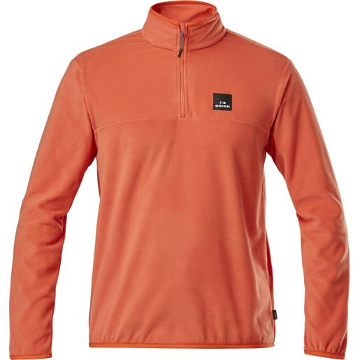 Eider - pile leggero in polartec® - m peclet fleece light 1/4 zip orange per uomo - taglia s, m, l, xl, xxl - arancione