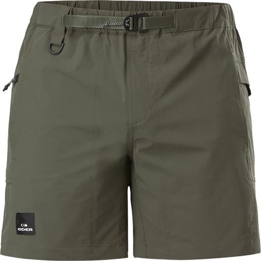 Eider - shorts da trekking - m jaunt short light khaki per uomo in poliestere riciclato - taglia s, m, l, xl - verde