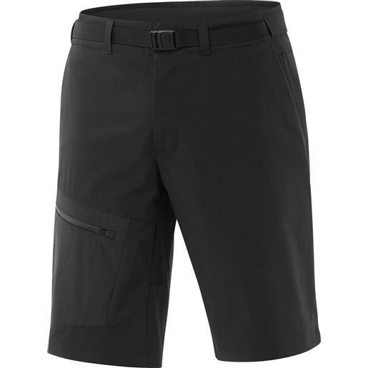 Salomon - shorts da trekking - outerpath u shorts m deep black per uomo in pelle - taglia s, m, l, xl - nero