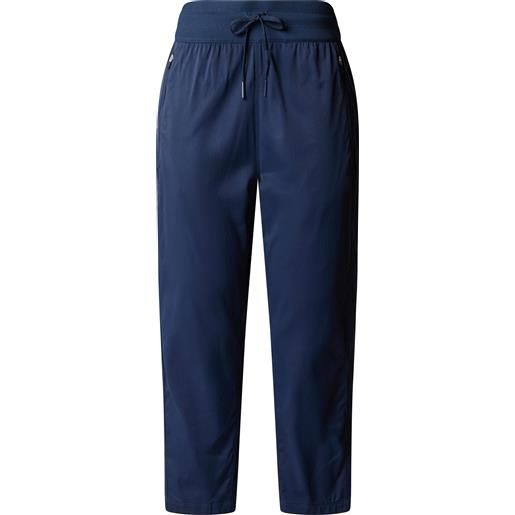 The North Face - pantaloni leggeri a 3/4 - w aphrodite motion capri summit navy per donne - taglia xs, s, m, l - blu navy