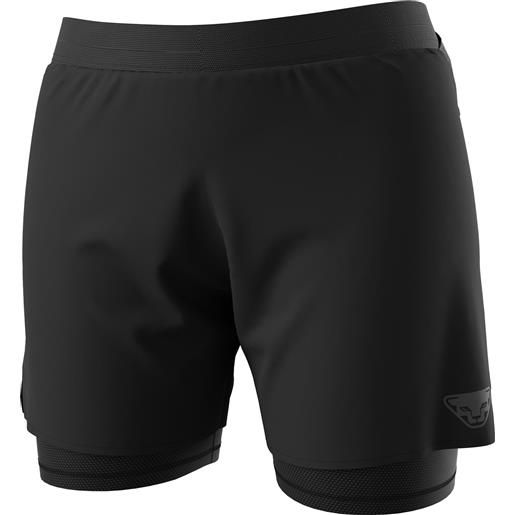 Dynafit - shorts leggeri con cosciale integrato - alpine pro 2/1 shorts w black out per donne - taglia s, m, l, xs - nero