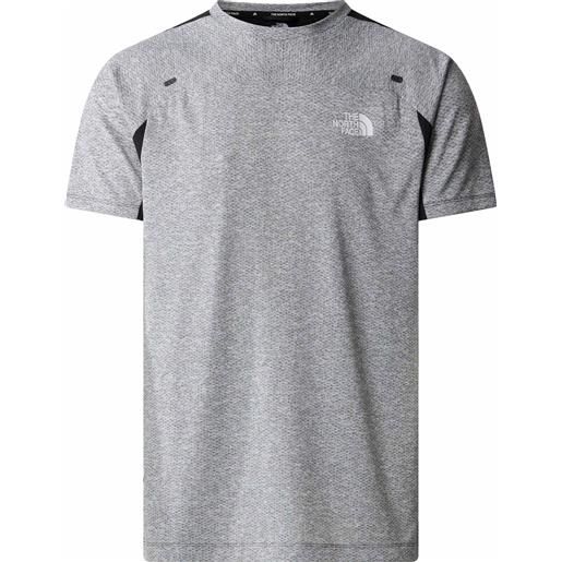 The North Face - t-shirt traspirante - m ma lab tee anthracite grey white heather per uomo - taglia s, m, l, xl - grigio