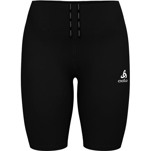 Odlo - pantaloncini tecnici - essential tights short black per donne - taglia xs, s, m, l - nero